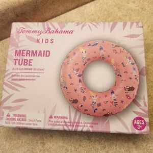 Tommy Bahama Kids Pink Mermaid Swim Ring New In Box